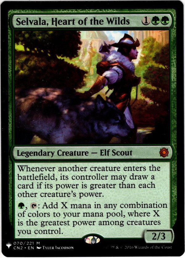 mtg selvala heart of the wilds price